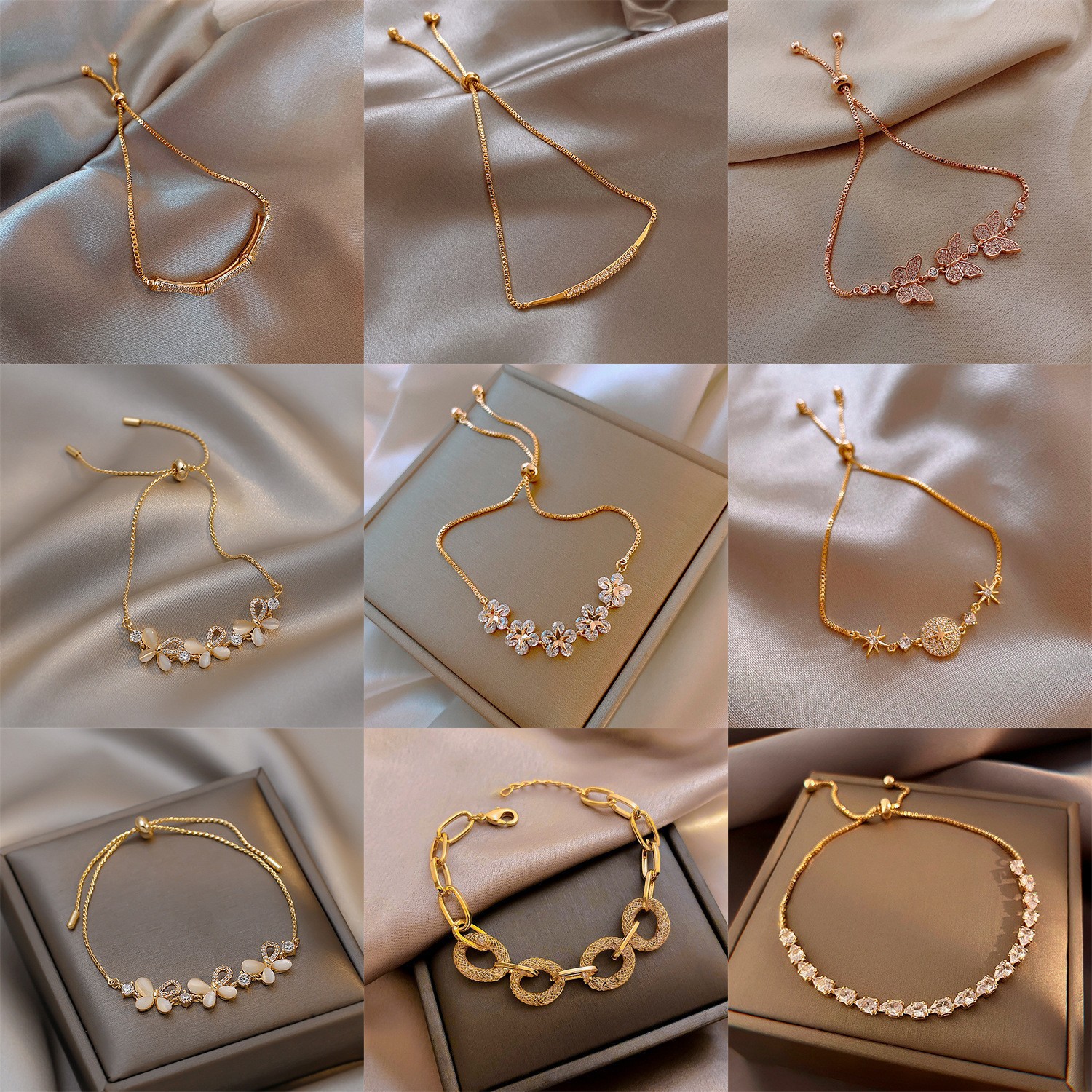 韩国百搭珍珠手链ins风小众高级感钛钢手镯情侣手链手小饰品